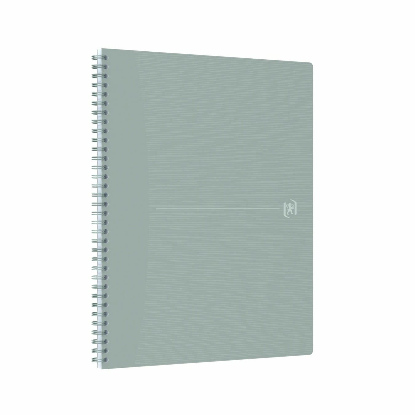 Oxford Notebook Origins A4 gelinieerd grijs – EU Ecolabel notitieboek