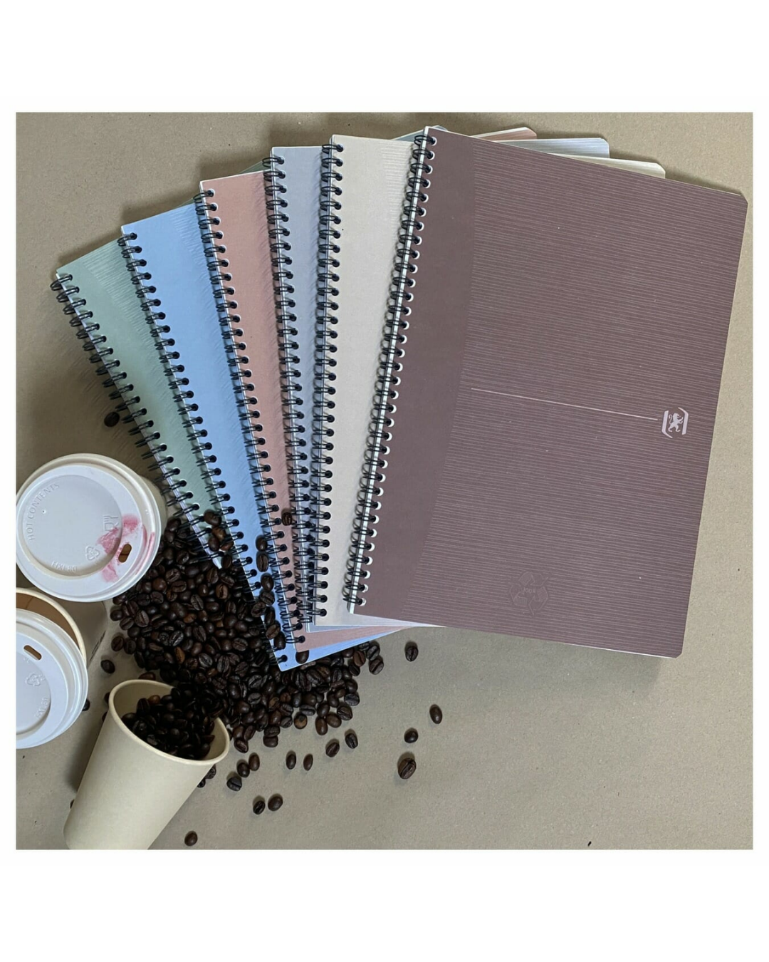 Oxford Notebook My Rec'up A5 nude pink rug detail