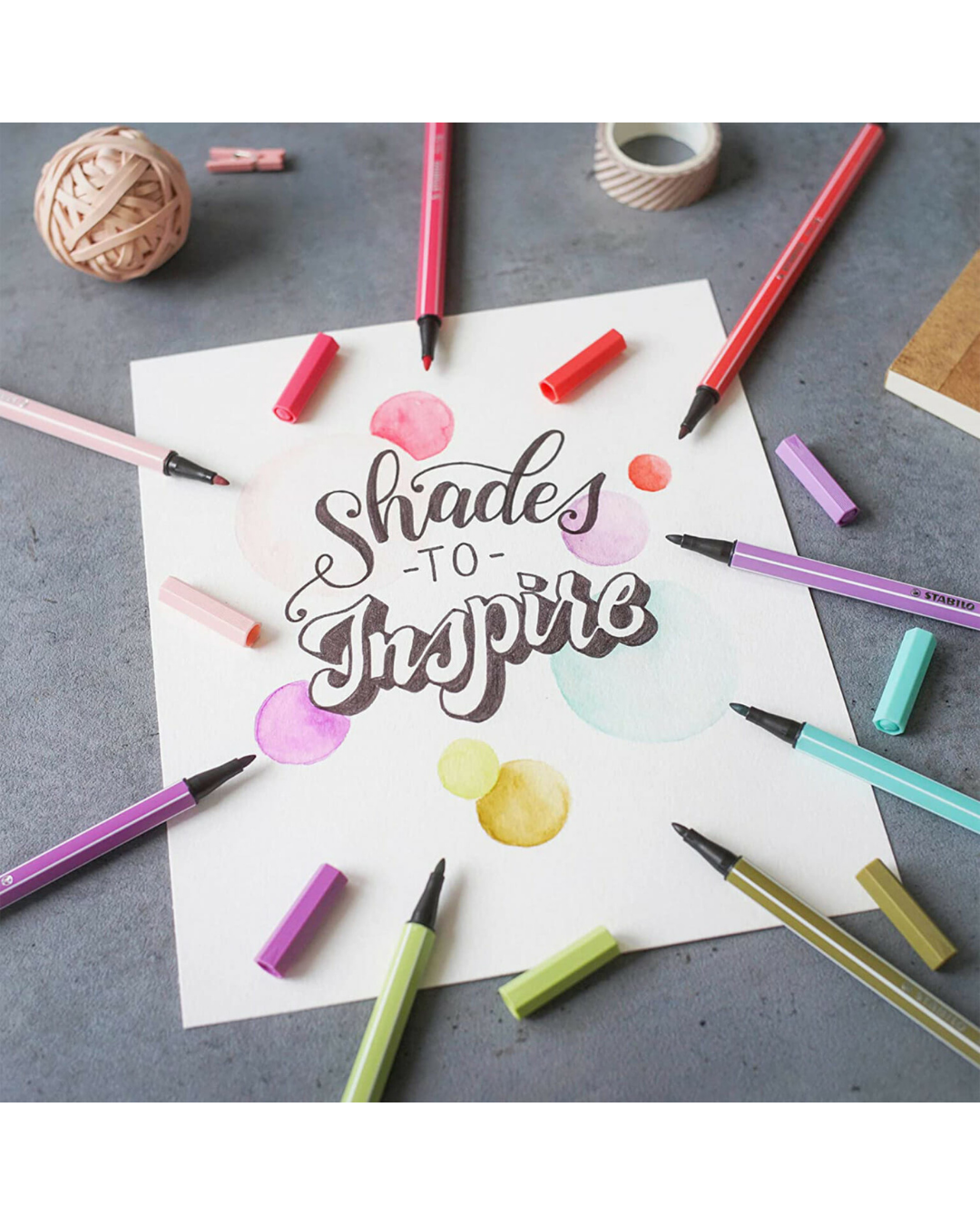 STABILO Pen 68 ColorParade Deskset – schoolbenodigdheden Scholis