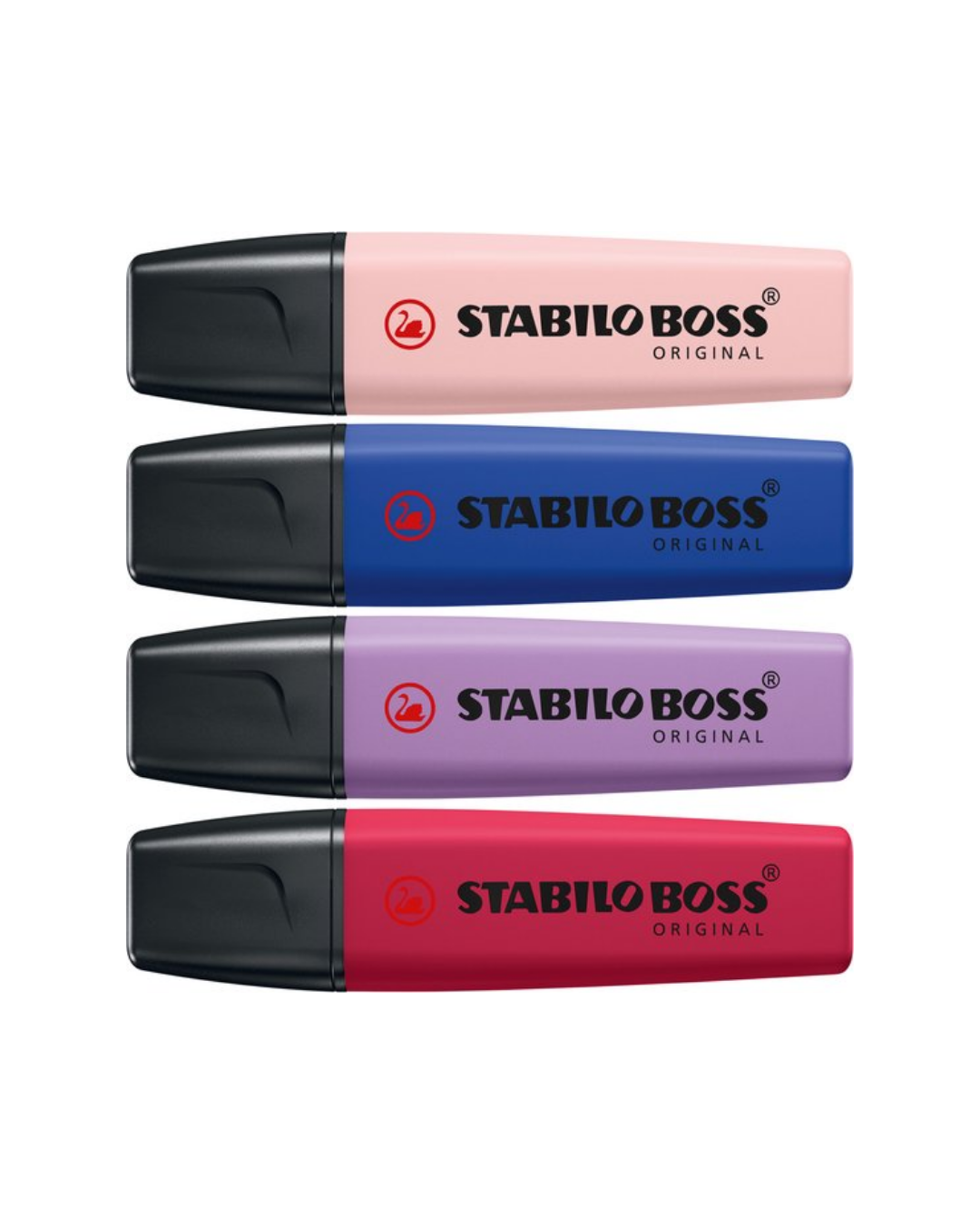 STABILO BOSS NatureCOLORS keilpunt – breed 2-5 mm smal 1 mm gerecycled plastic